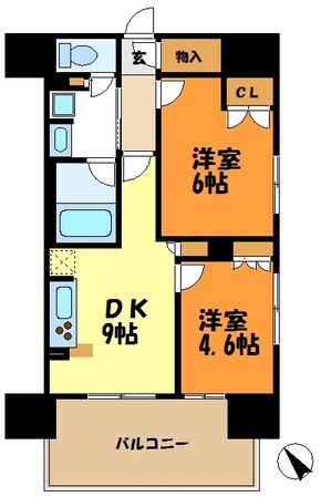 BLESS宮崎台の物件間取画像